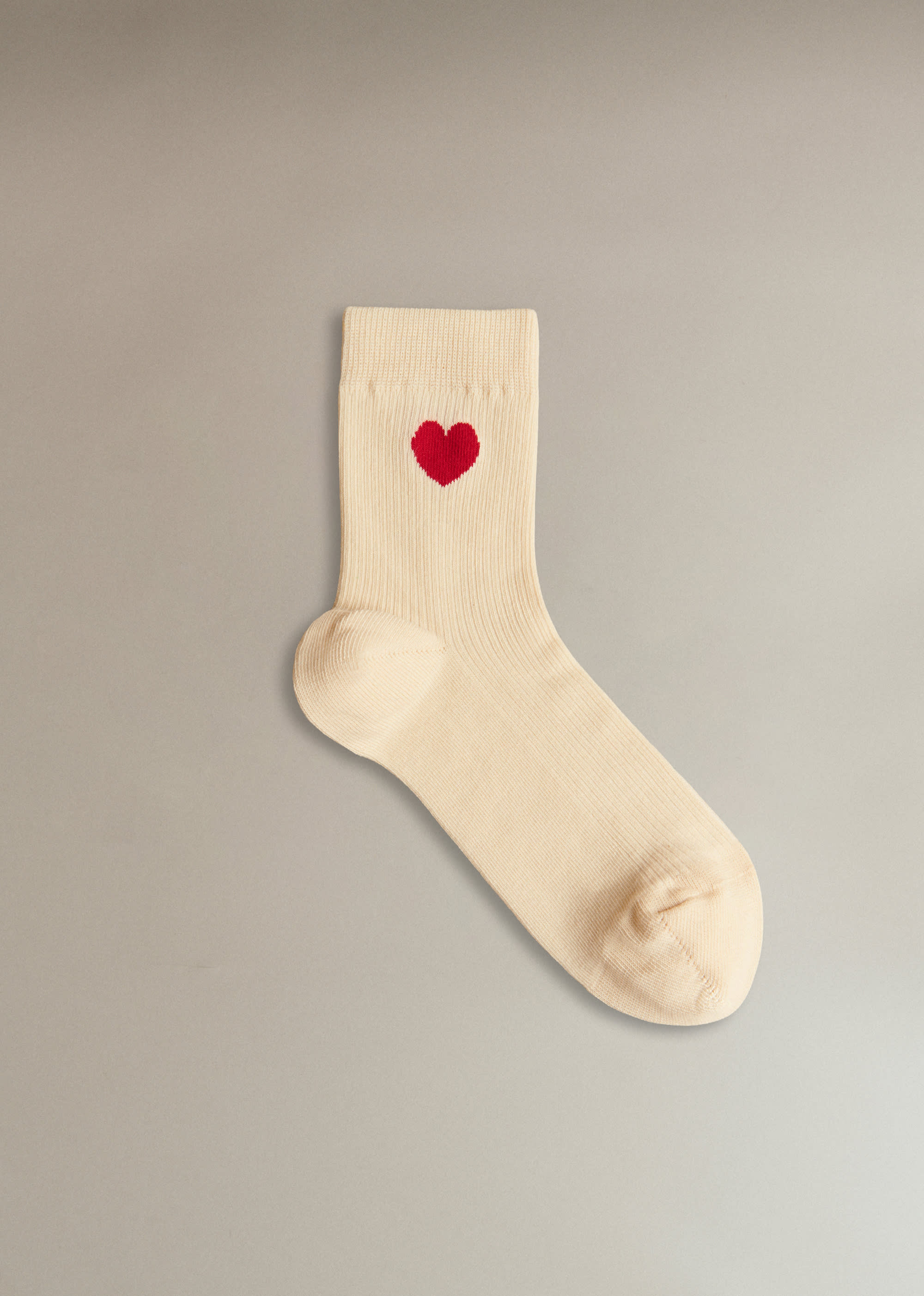 Chaussettes Coeur Rouge TU