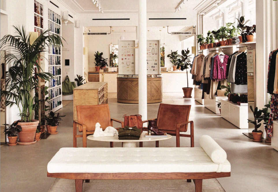 Our locations Womenswear Sezane