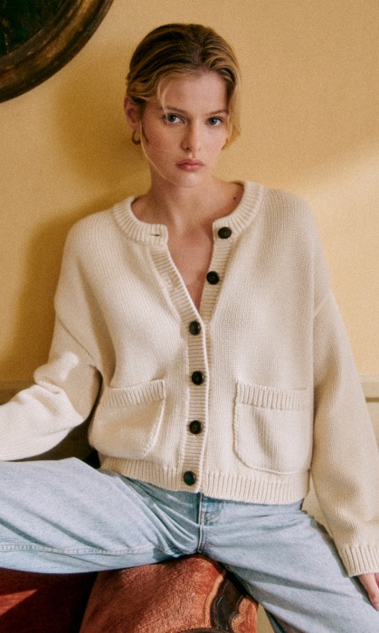 Knitwear: jumpers, cardigans, fine and thick knitwear