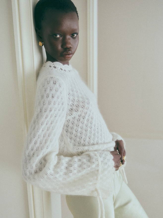 オープンワークニット : セーター ＆ カーディガン | レディースウェア