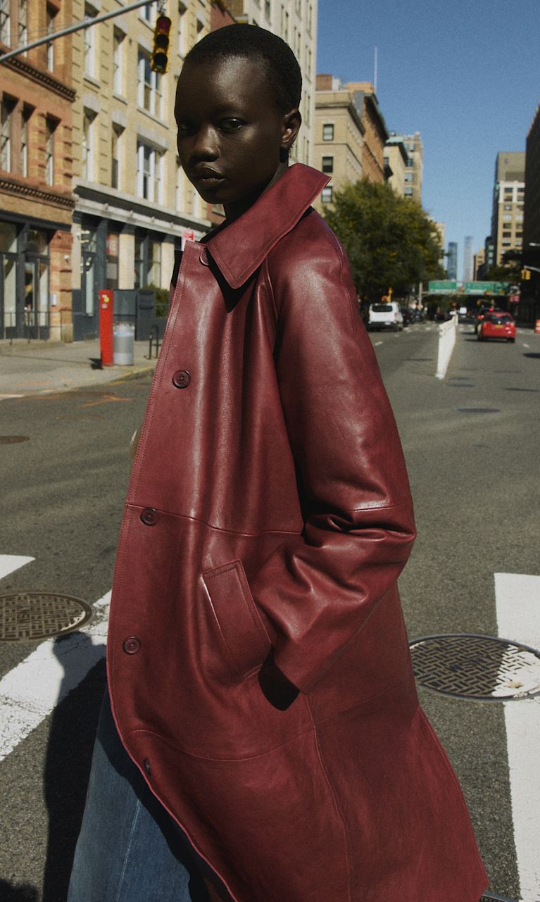 レザージャケット : ショート ＆ ロング | レディースウェア | Sézane