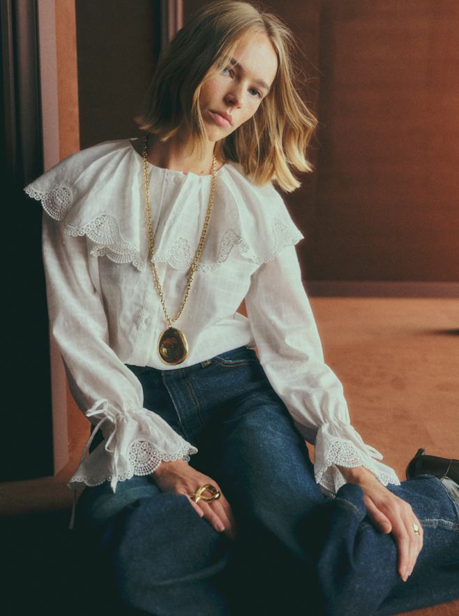 ち*は様 sezane ネイビー長袖トップス ち*は様 sezane ネイビー長袖トップス ち*は様 sezane ネイビー