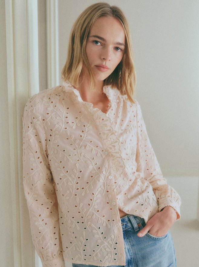 トップス : レース＆刺繍コレクション | レディースウェア | Sézane