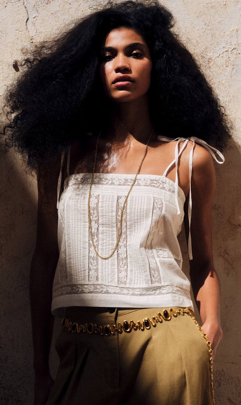 Tops: Lace & Embroidered | Women's Fashion | Sézane