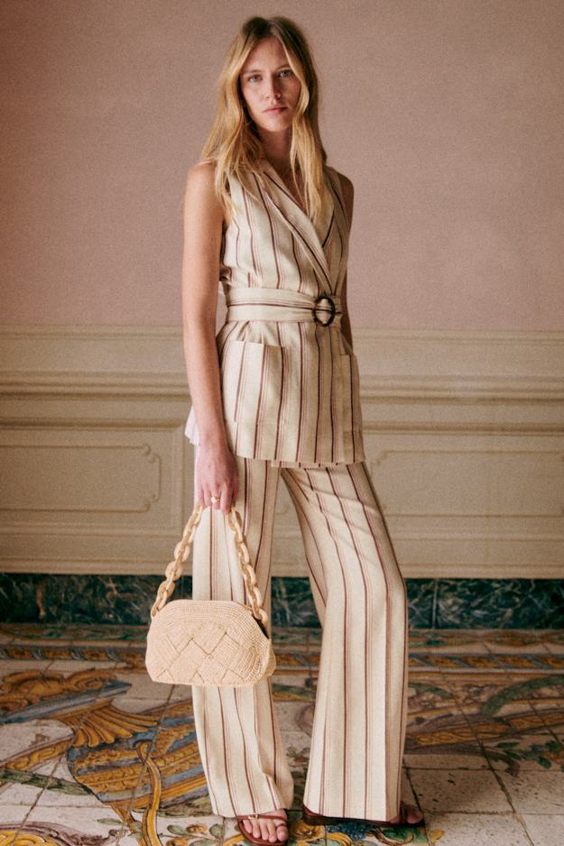 SEZANE セザンヌ ヘリンボーンダブルジャケット A530 org.jpg