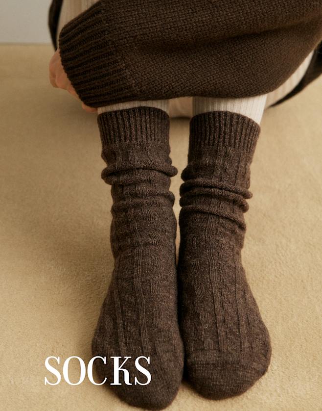 Polka Dot Knee-High Socks Pack by Sézane