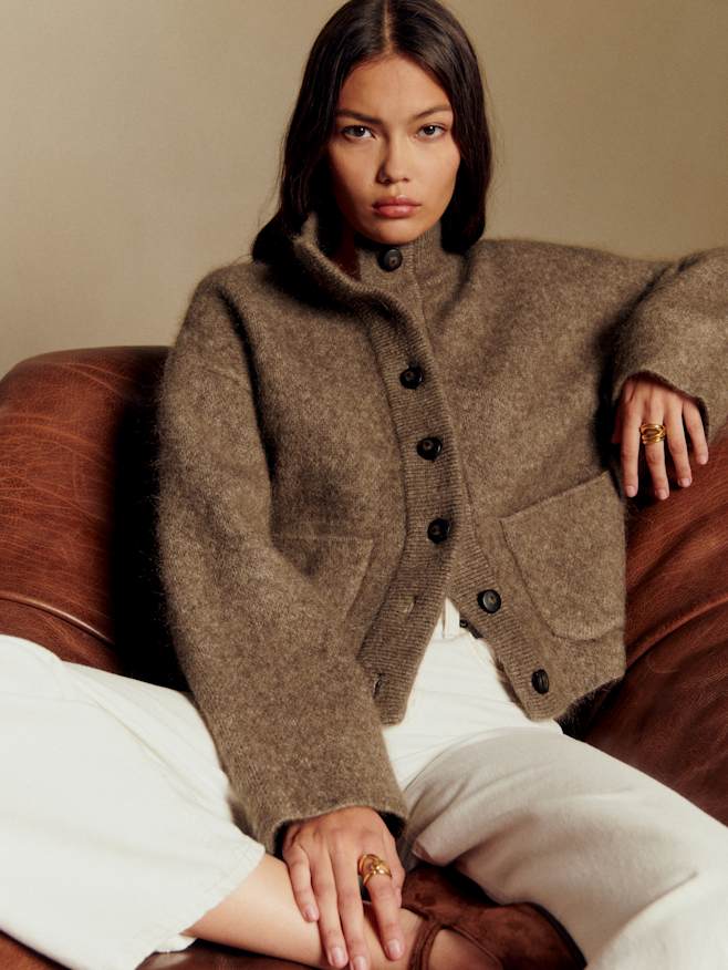 ニットジャケット : ショート ＆ ロング | レディースウェア | Sézane