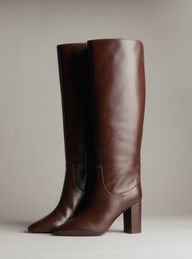 Nael High-Heeled Boot by Sézane