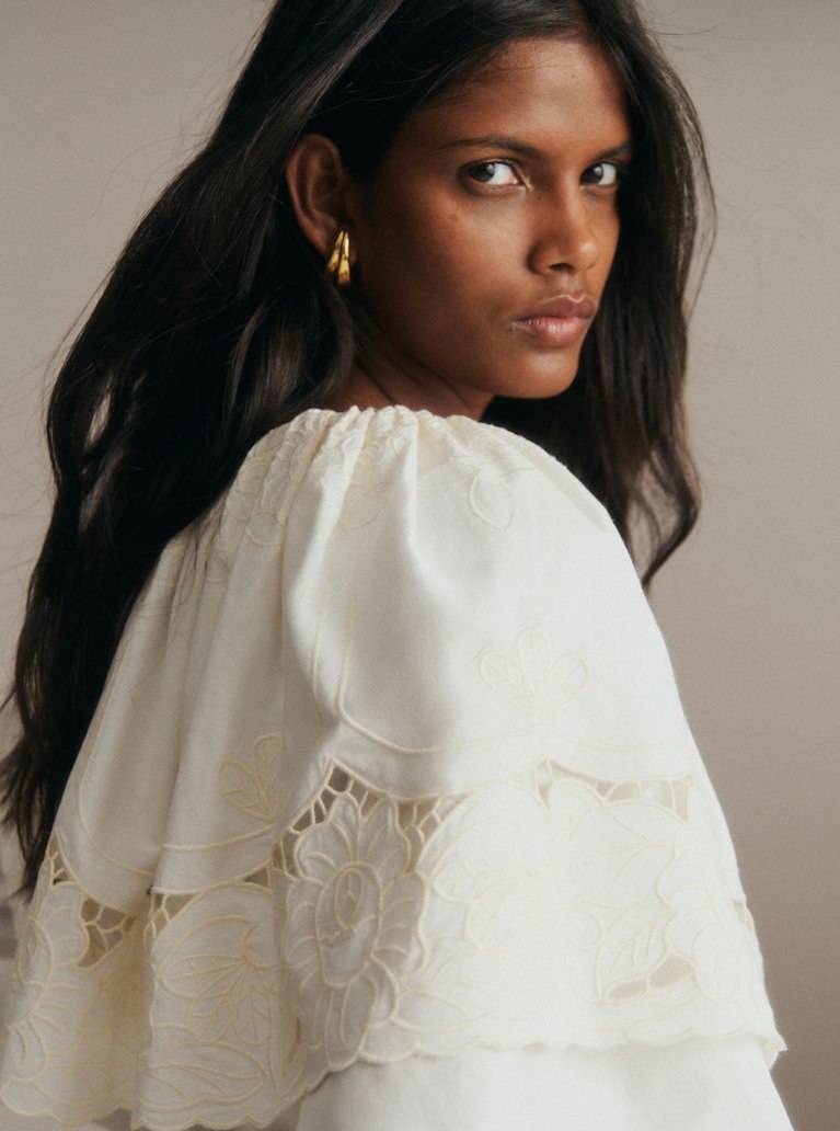 Tops: Lace & Embroidered | Women's Fashion | Sézane