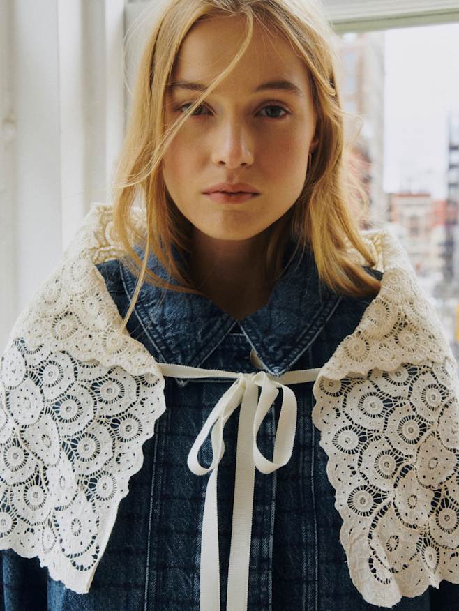 Sezane Sea New Yorkコラボ　フラワープリント ブラウス Save the date Sea New York | Sézane