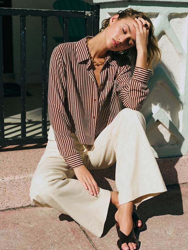 トップス : ストライプ＆チェック | レディースウェア | Sézane (セザンヌ)