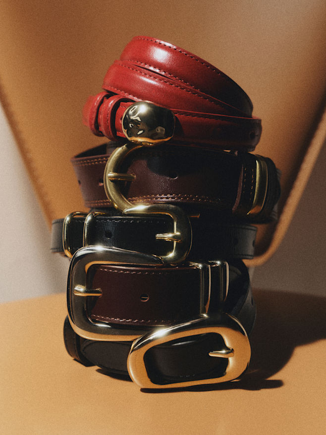 ベルト : レザー、スエード、編み込み | レディースウェア | Sézane