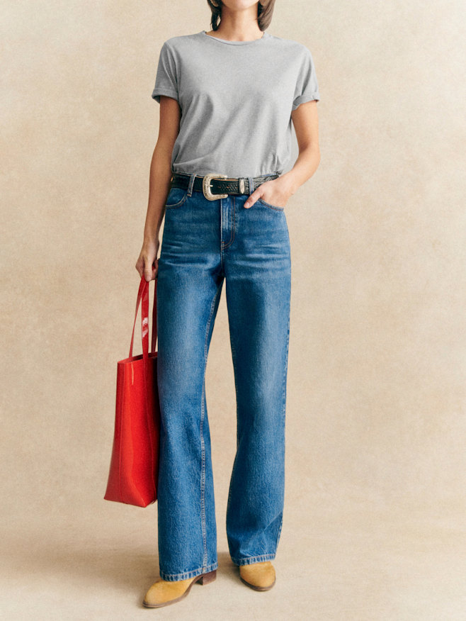 sezane セザンヌ 36 Sサイズ ロールアップデニム パンツ