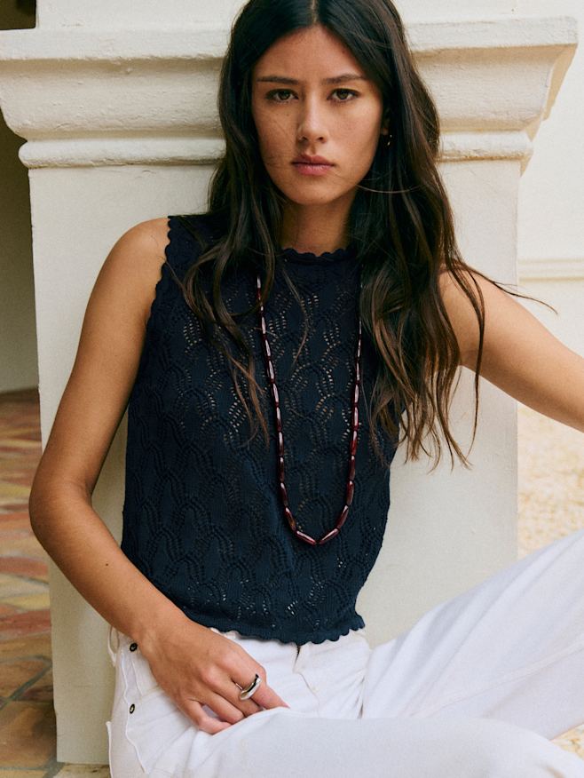 ノースリーブニット | 薄手 ＆ 厚手 | レディースウェア | Sézane