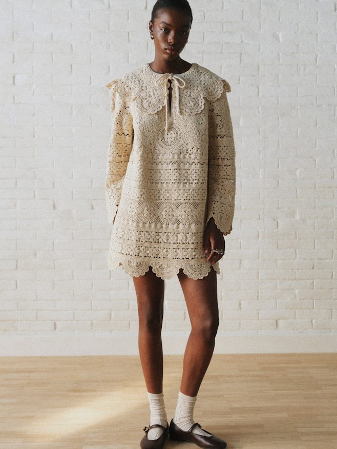 美品】 Sezane 花柄 ワンピース フランネル セザンヌ SEZANE(セザンヌ