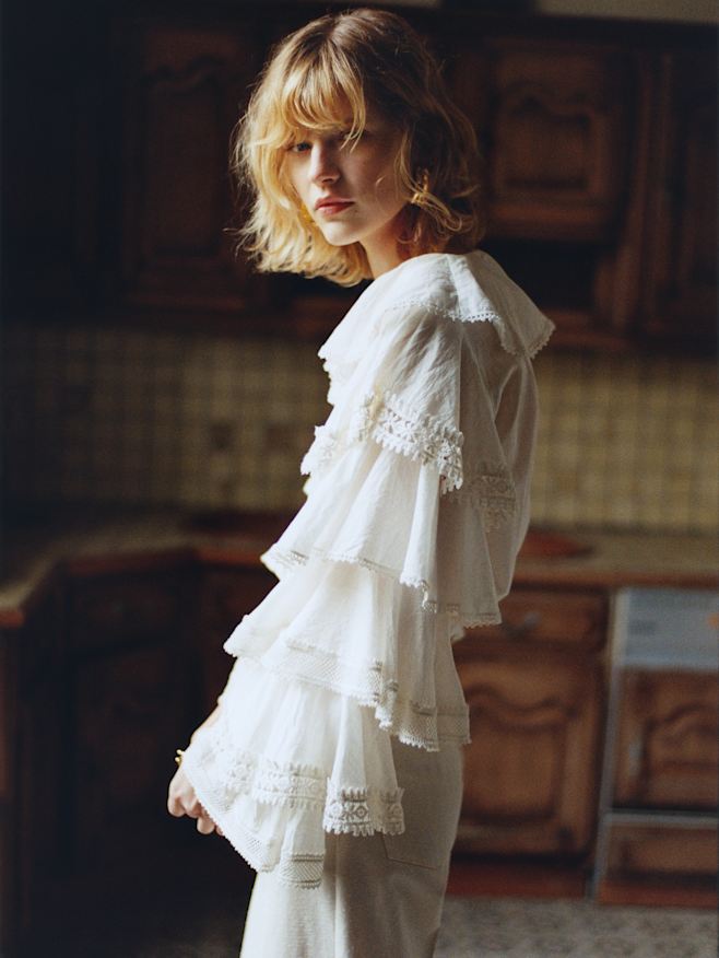 Sezane シルクワンピース 36 セザンヌ　S Sezane シルクワンピース 36 セザンヌ S