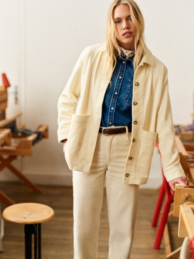 美品　Sezane Teo Jacket セザンヌ ジャケット　カーディガン 美品Sezane Teo Jacket セザンヌ ジャケットカーディガン