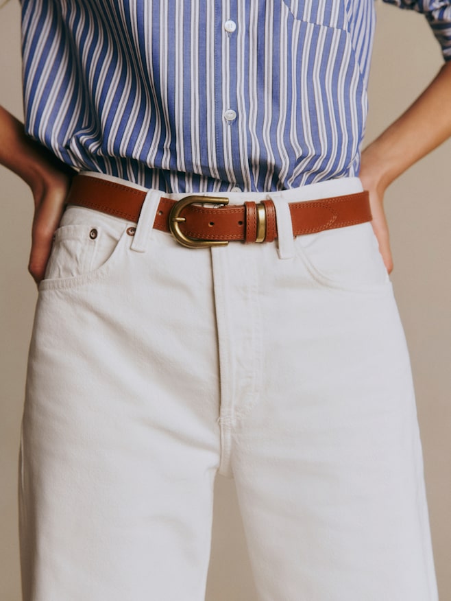 ベルト : レザー、スエード、編み込み | レディースウェア | Sézane