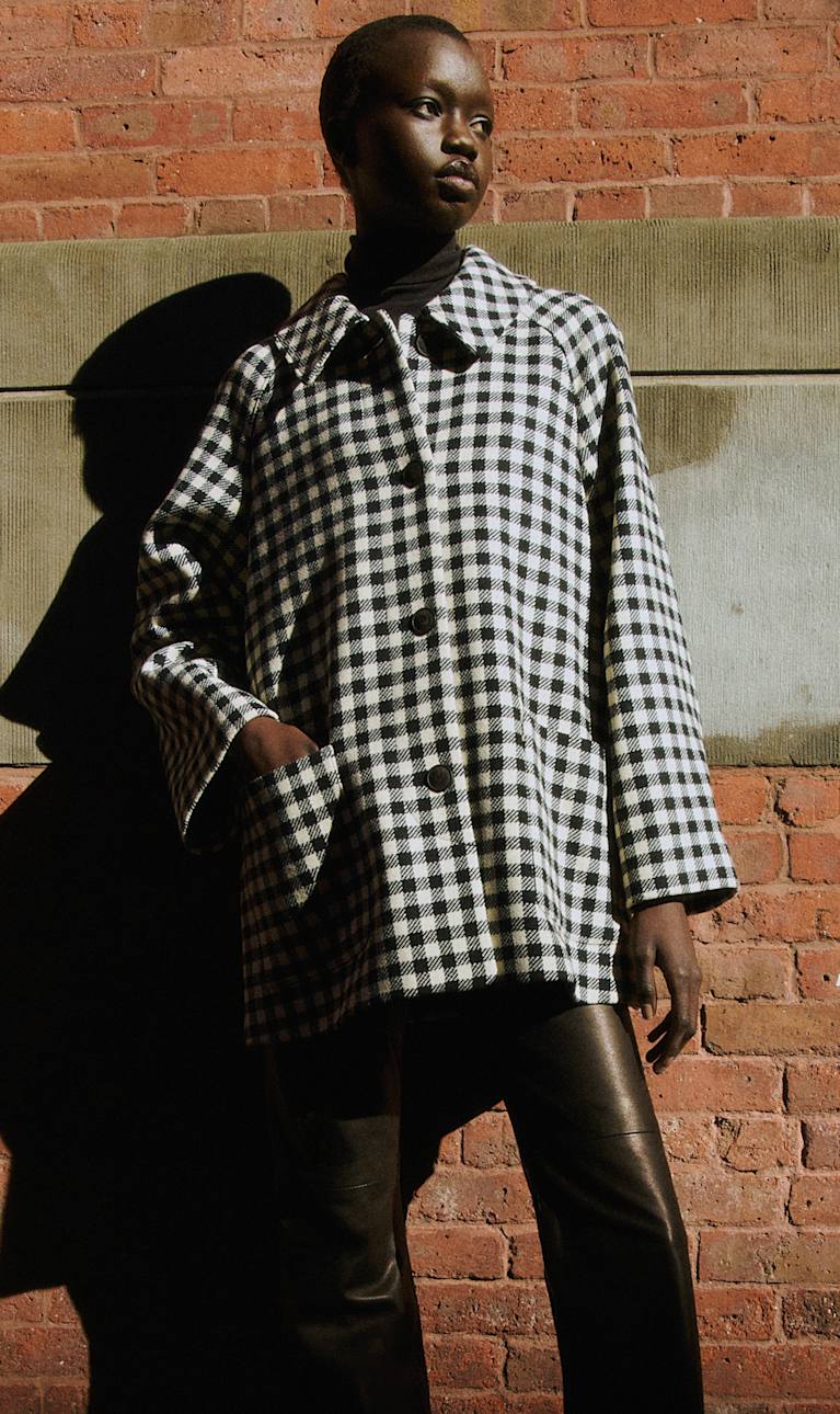 SEZANE コート 38 Clyde Coat - Navy - Recycled wool - Sézane