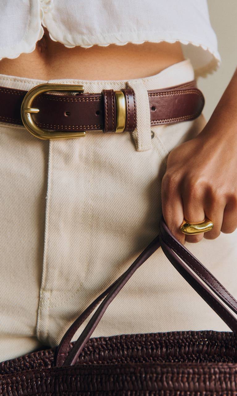 Belts: Leather, Suede & Braided | Women's Fashion | Sézane
