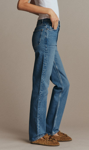Iconique Straight Leg Jeans by Sézane