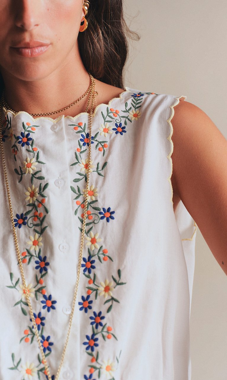 トップス : レース＆刺繍コレクション | レディースウェア | Sézane