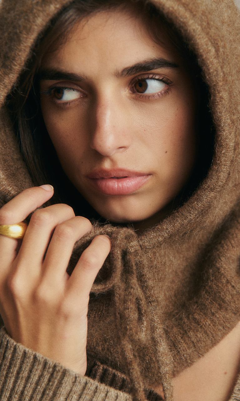 Côme Hooded Scarf by Sézane