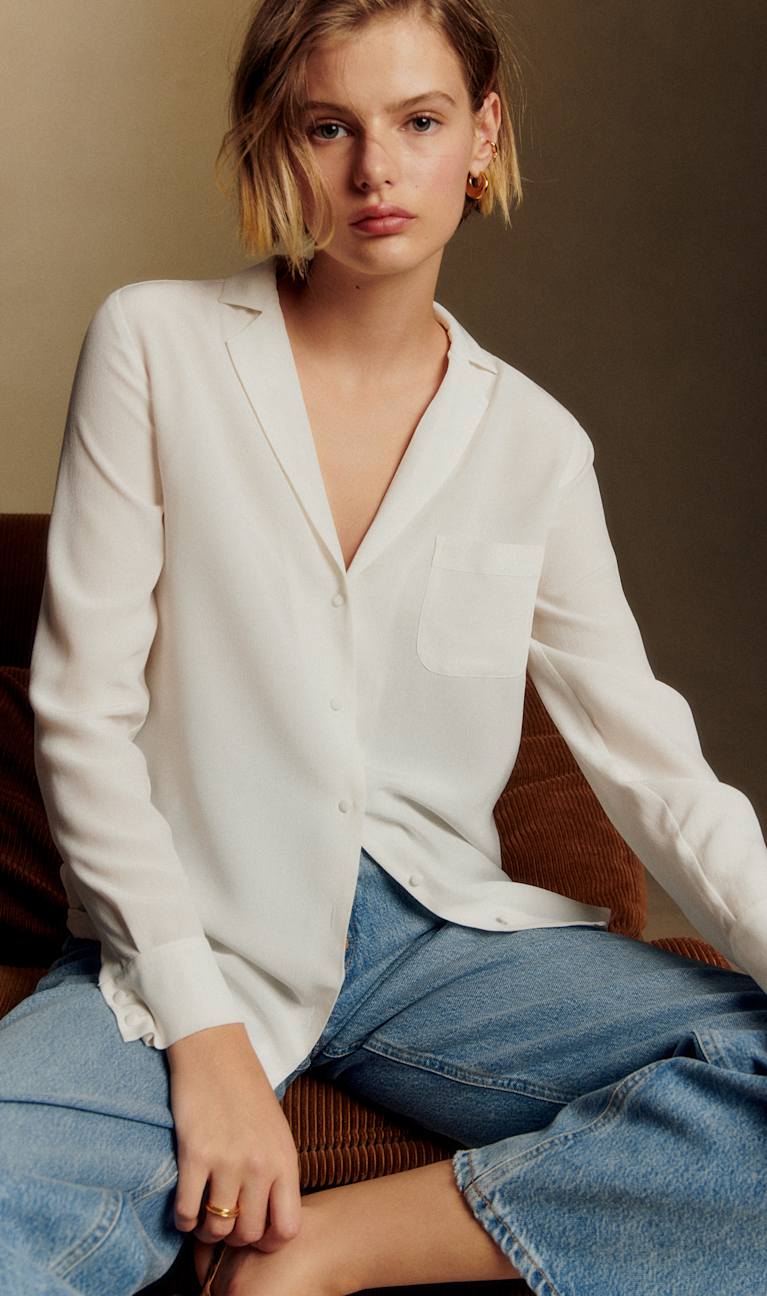 トップス SEZANE CHEMISE FLORENCE 34 トップス SEZANE CHEMISE