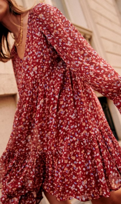 robe aube sezane