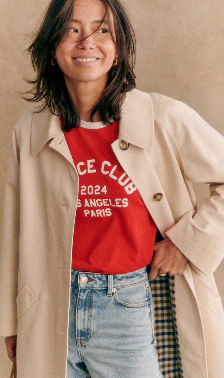 Sezane セザンヌ コート サイズ36 Clyde コート - キャメル - オーガニックコットン