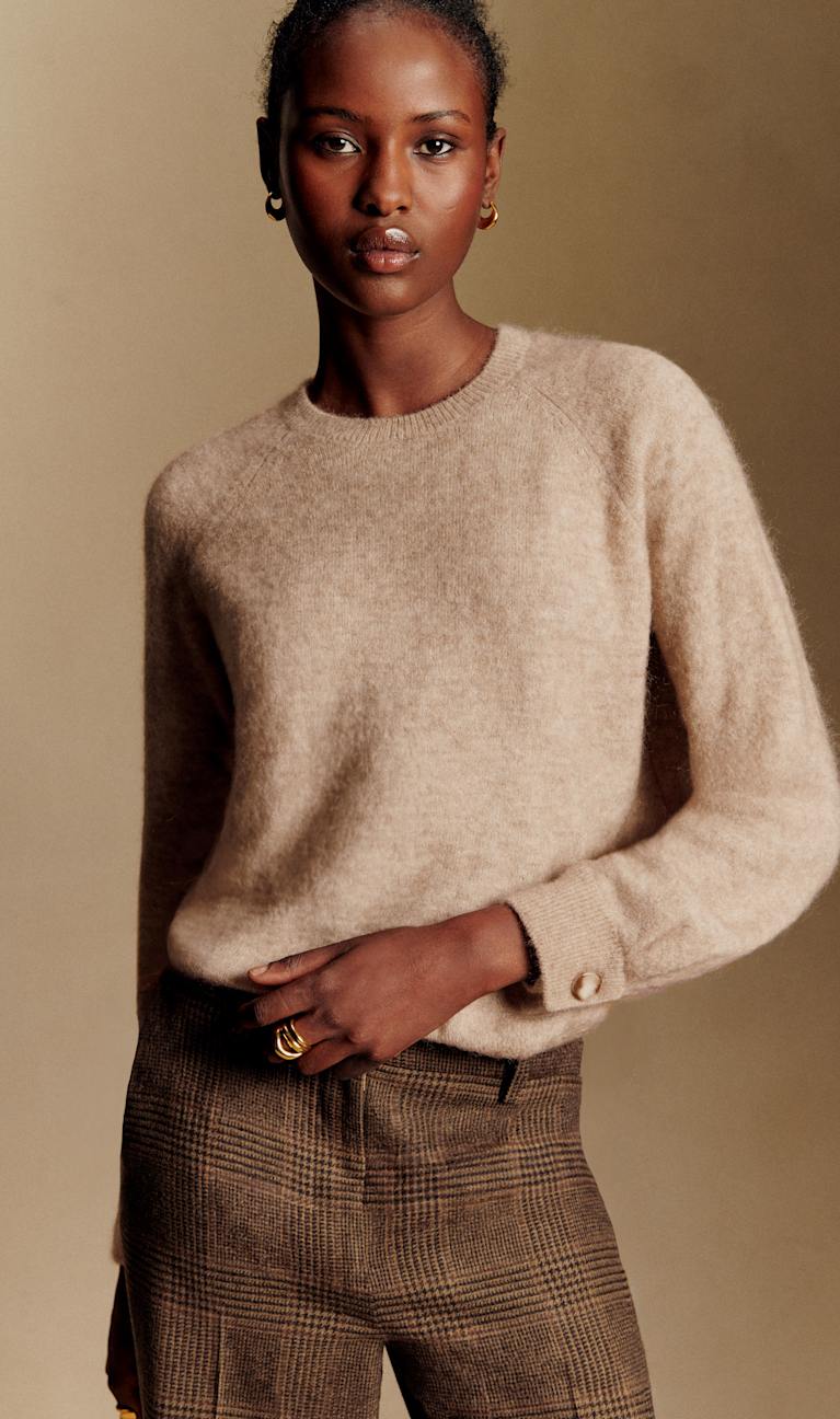 Sezane セザンヌ セーター ニット モヘア ライトブルー Sezane セザンヌ セーター ニット モヘア ライトブルー ブルー（青）系