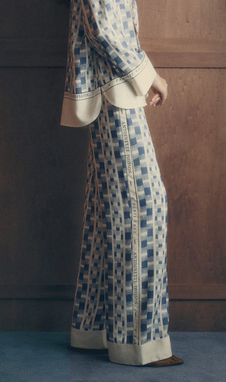 新品未使用テーブルクロス SÉZANE X ANTOINETTE POISSON Tablecloth - Sézane x Antoinette Poisson - Boutonnières Print