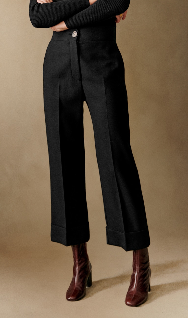 クロップドパンツ (7/8丈) : タイムレスなシルエット | レディース