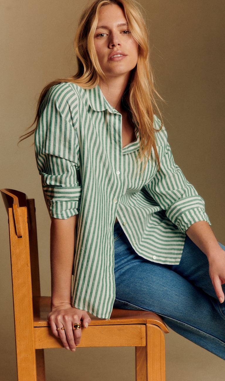 SEZANE ワンピース　ブラウス風　ストライプ SEZANE ワンピース ブラウス風 ストライプ SEZANE ワンピース