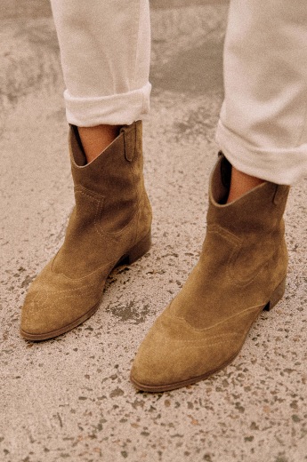 sezane lace up boots