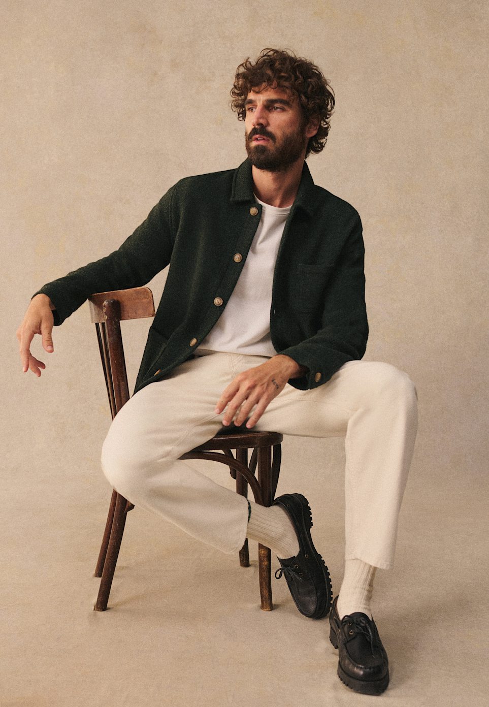 Pantalón Augusto Denim Algodón orgánico Sézane