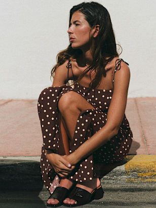 Ginette Card Holder - Black Crocodile Print - Crocodile-embossed