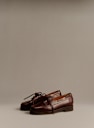 Caroline Loafers - Glossy Chocolate - Bovine leather - Sézane