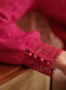 Josephine Jumper - Raspberry - Kid mohair - Sézane