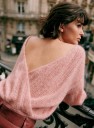 Cristina Jumper - Blush - Kid mohair 