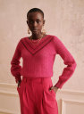 Josephine Jumper - Raspberry - Kid mohair - Sézane