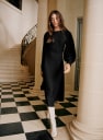Daria Dress Black Recycled polyester S zane