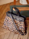 sac leopard sezane