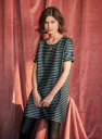 Robe Vick Bleu Multi Viscose Sezane