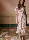 Ophelia Dress - Mindy Print - Viscose - Sézane