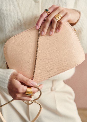 Sezane quilted new arrivals victor bag