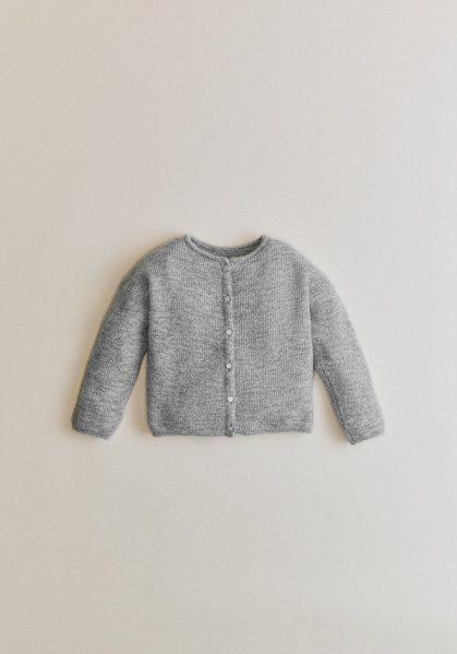 Elliot Cardigan - Light Beige - Super kid mohair - Sézane