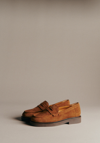 Caroline Loafers - Coffee - Bovine leather - Sézane