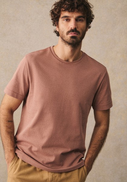 Lars Waffle Shirt - Beige - Organic Cotton - Octobre Éditions