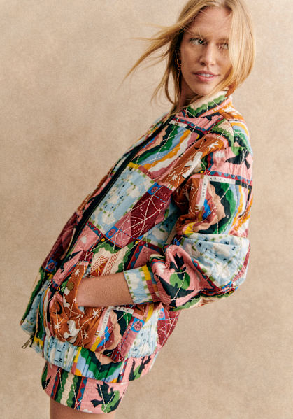 Soleil Mother Nature T-shirt - Sézane x Pangea - Cream  